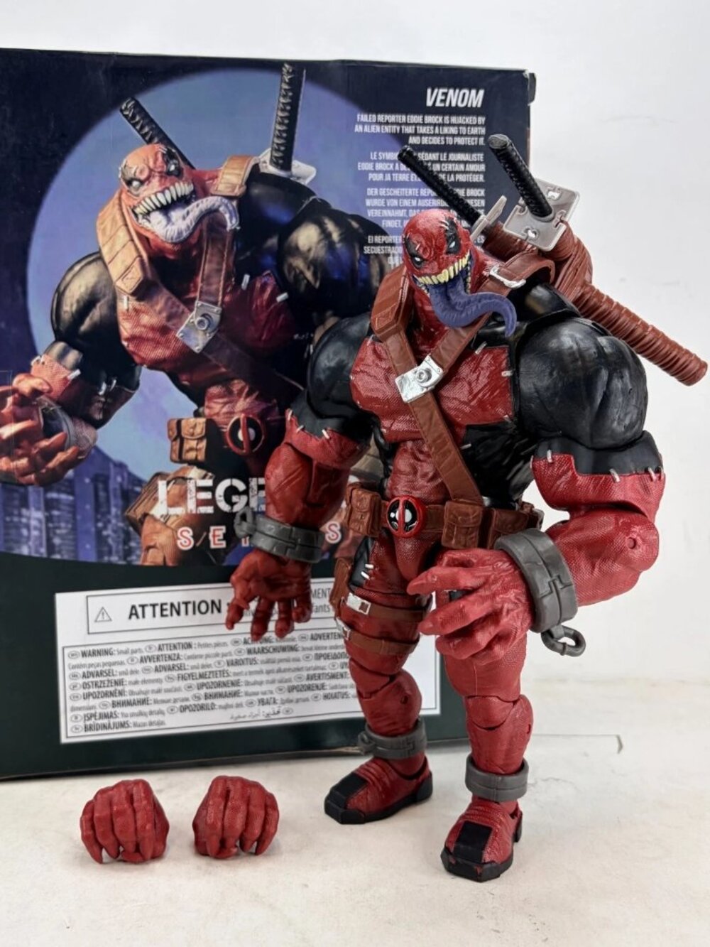 Marvel Legends Series Venom Deadpool Combine 7-inch Action Figure Toys